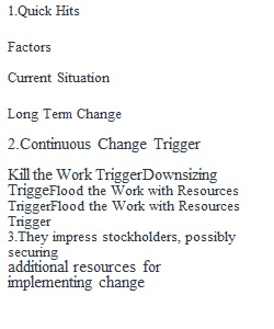 Organizational Process Analysis - Quiz